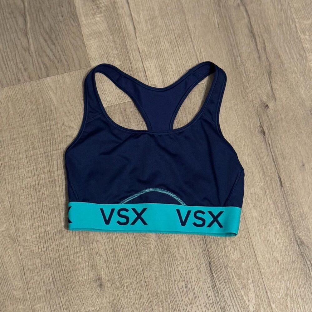 VSX by Victoria’s Secret Sports Bra Size Small Blue